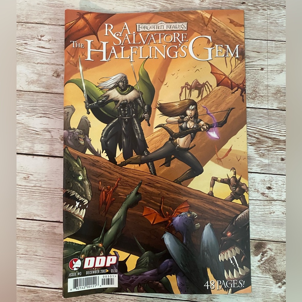 Forgotten Realms: The Halfling's Gem #3 2007 Devil's Due Publishing Comic Book